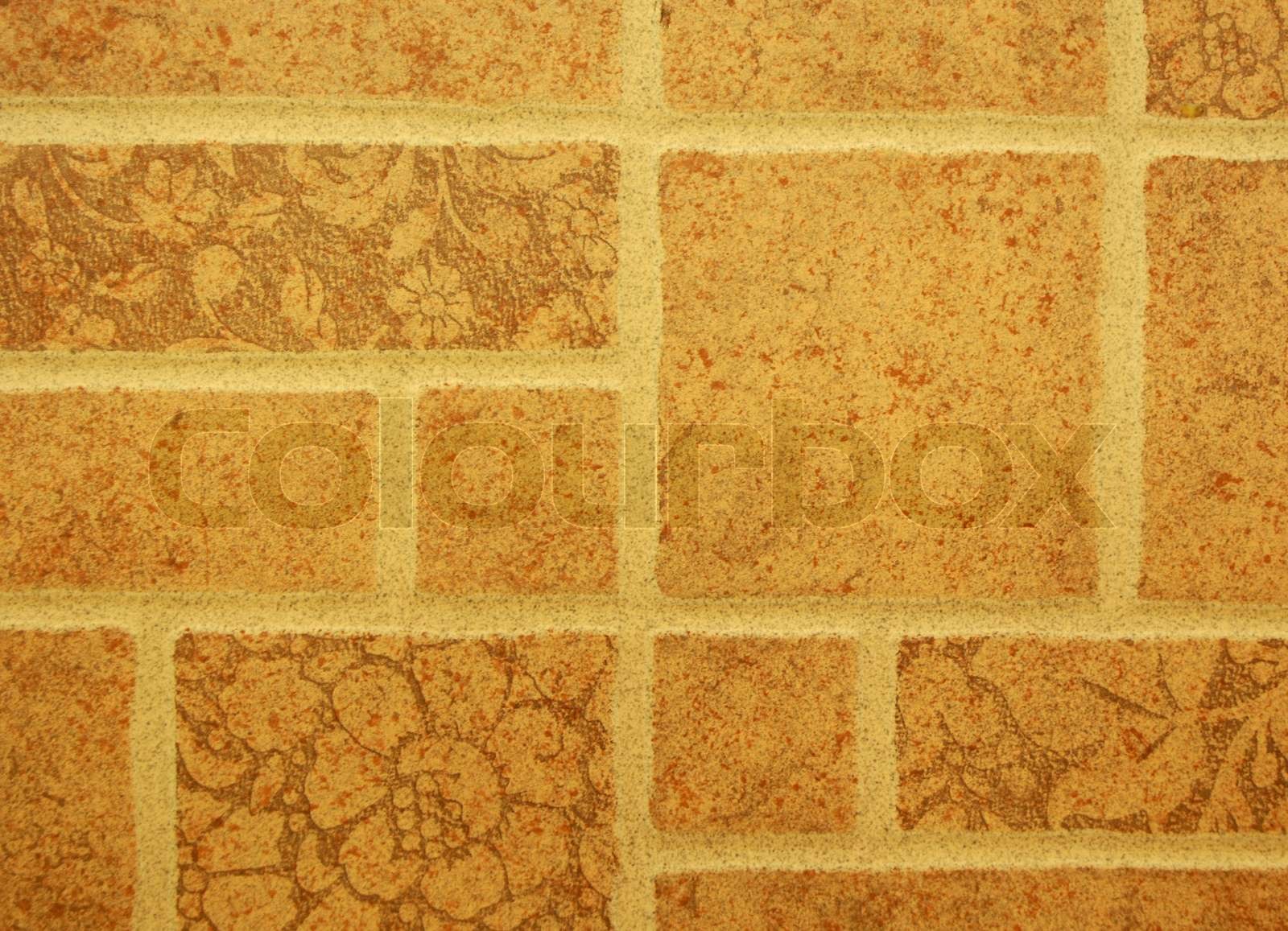 Tile Brown texture | Stock image | Colourbox