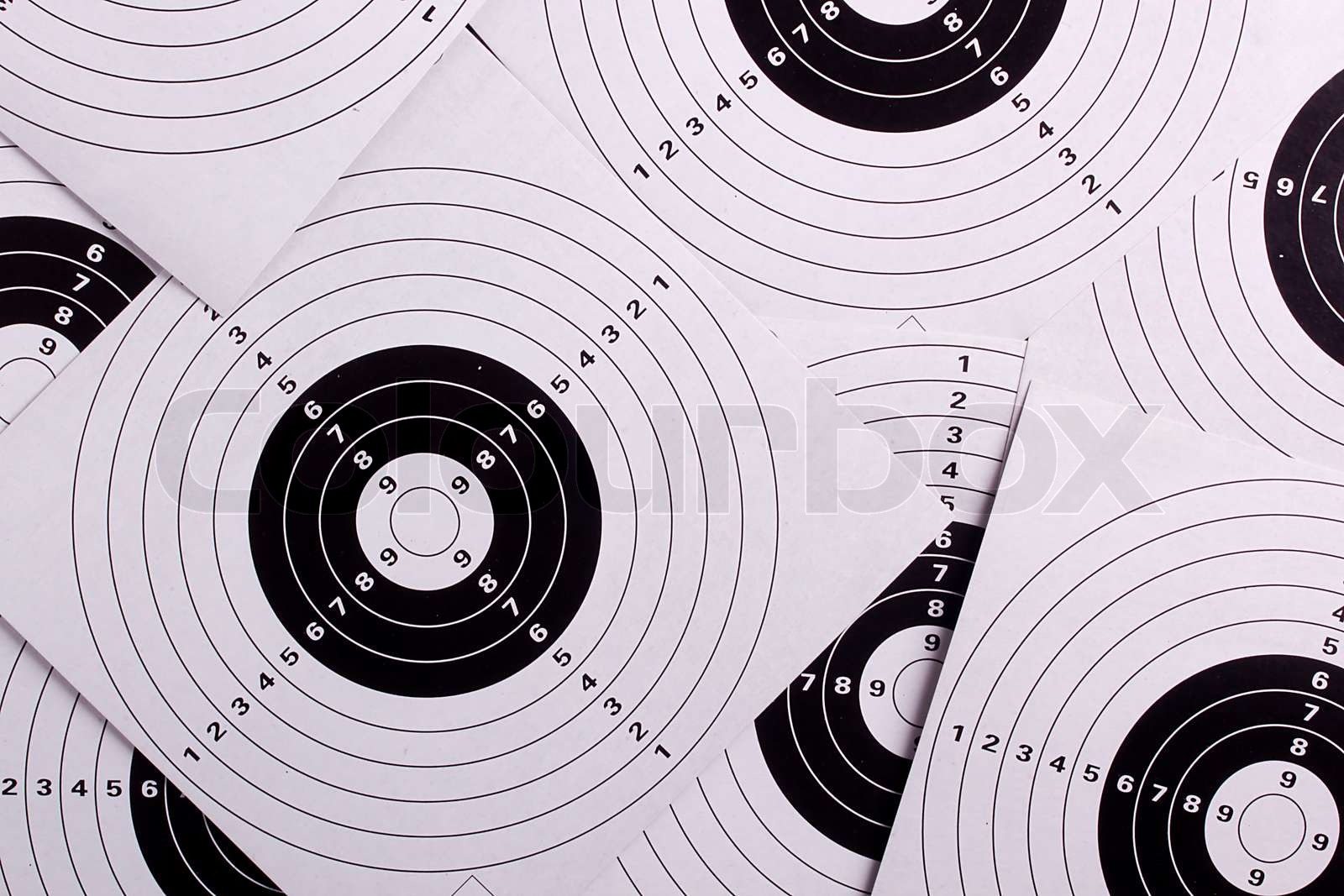 Rifle targets | Stock image | Colourbox