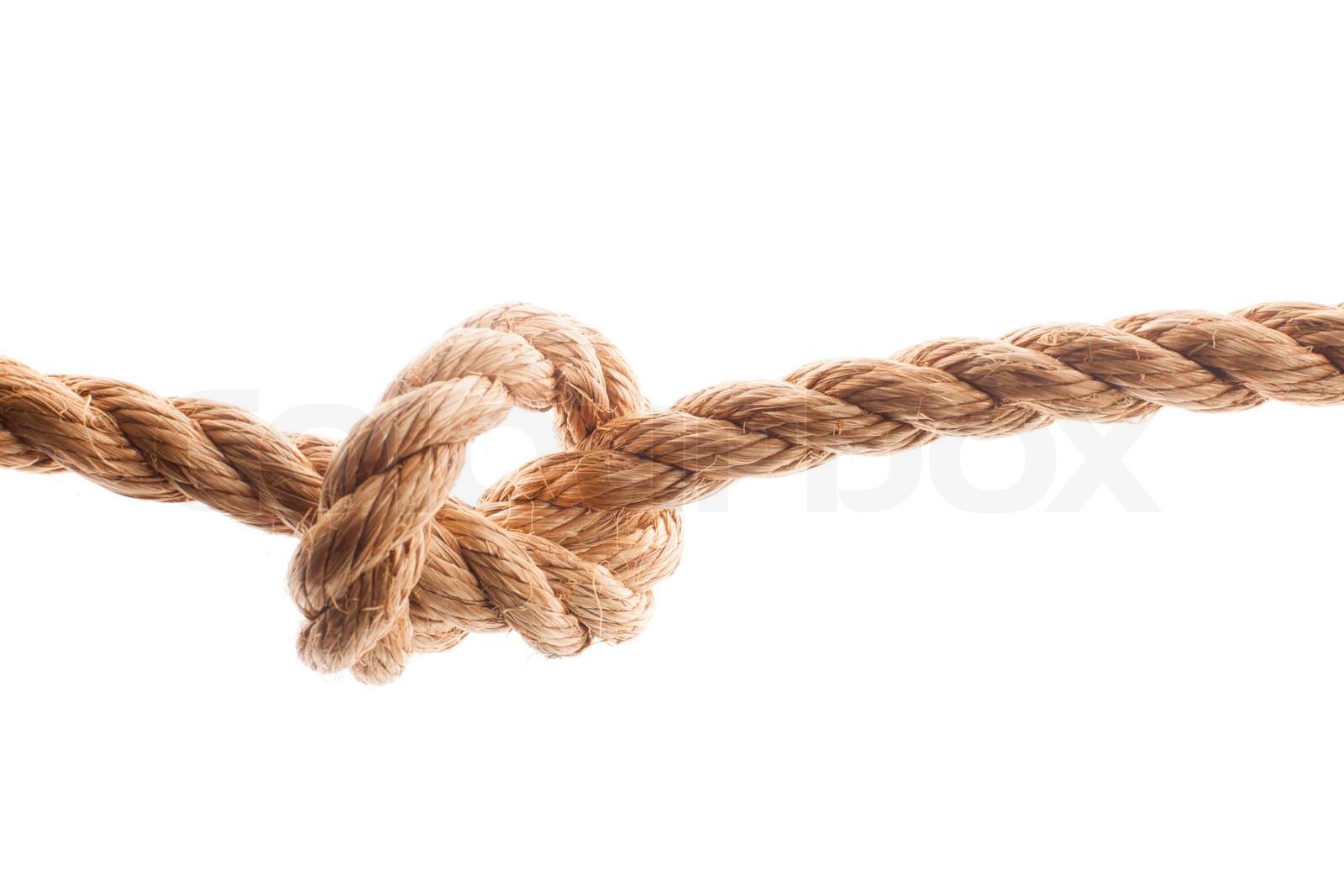 Node on the rope | Stock image | Colourbox