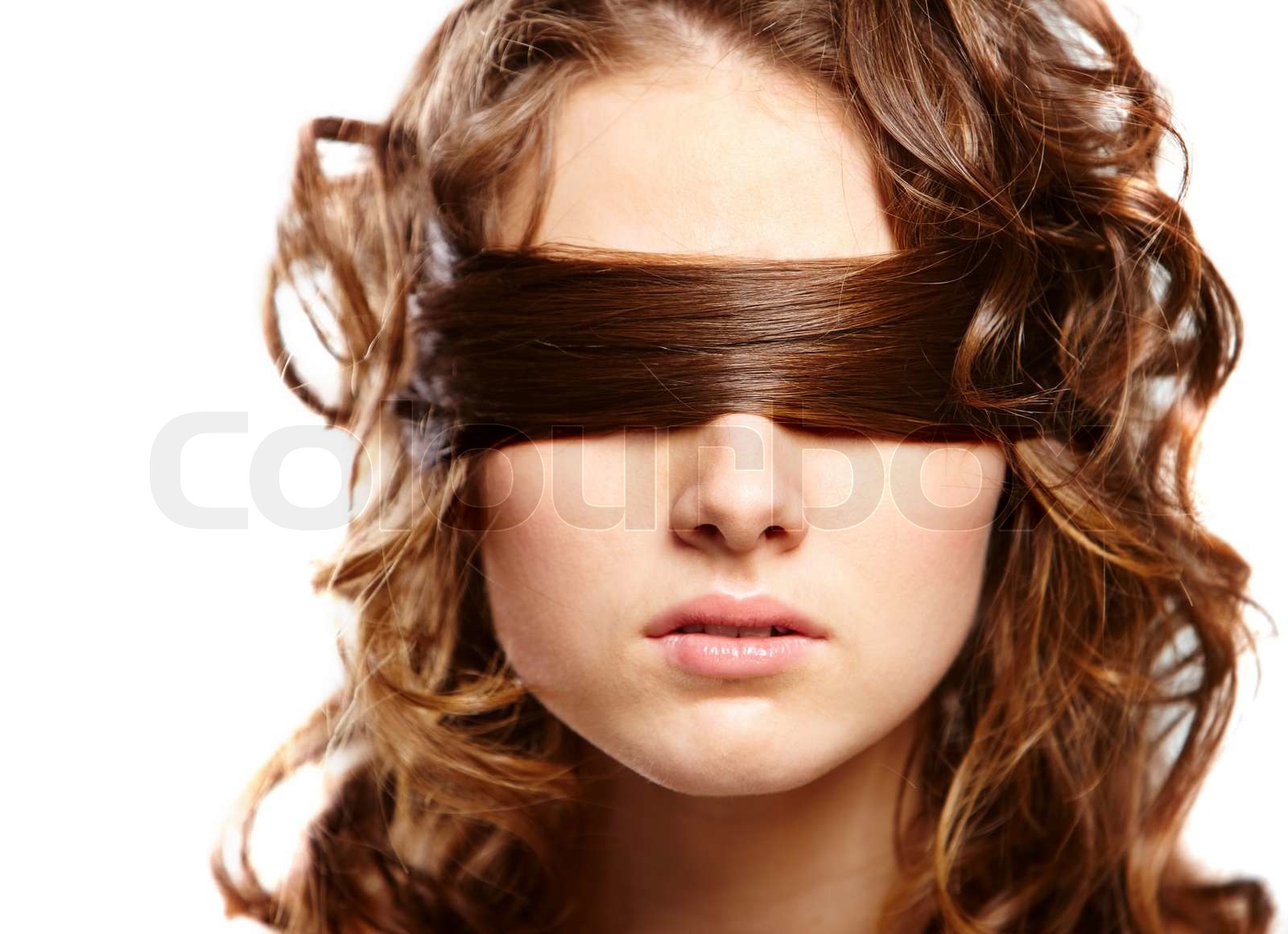 Blinde Stock Bild Colourbox