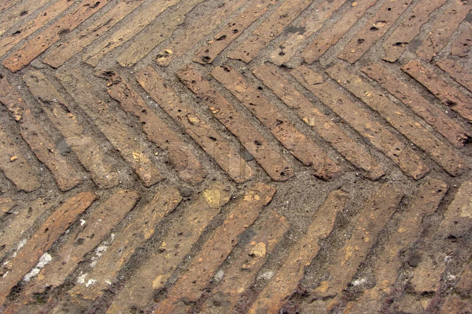 Historic Pavement Stock Image Colourbox