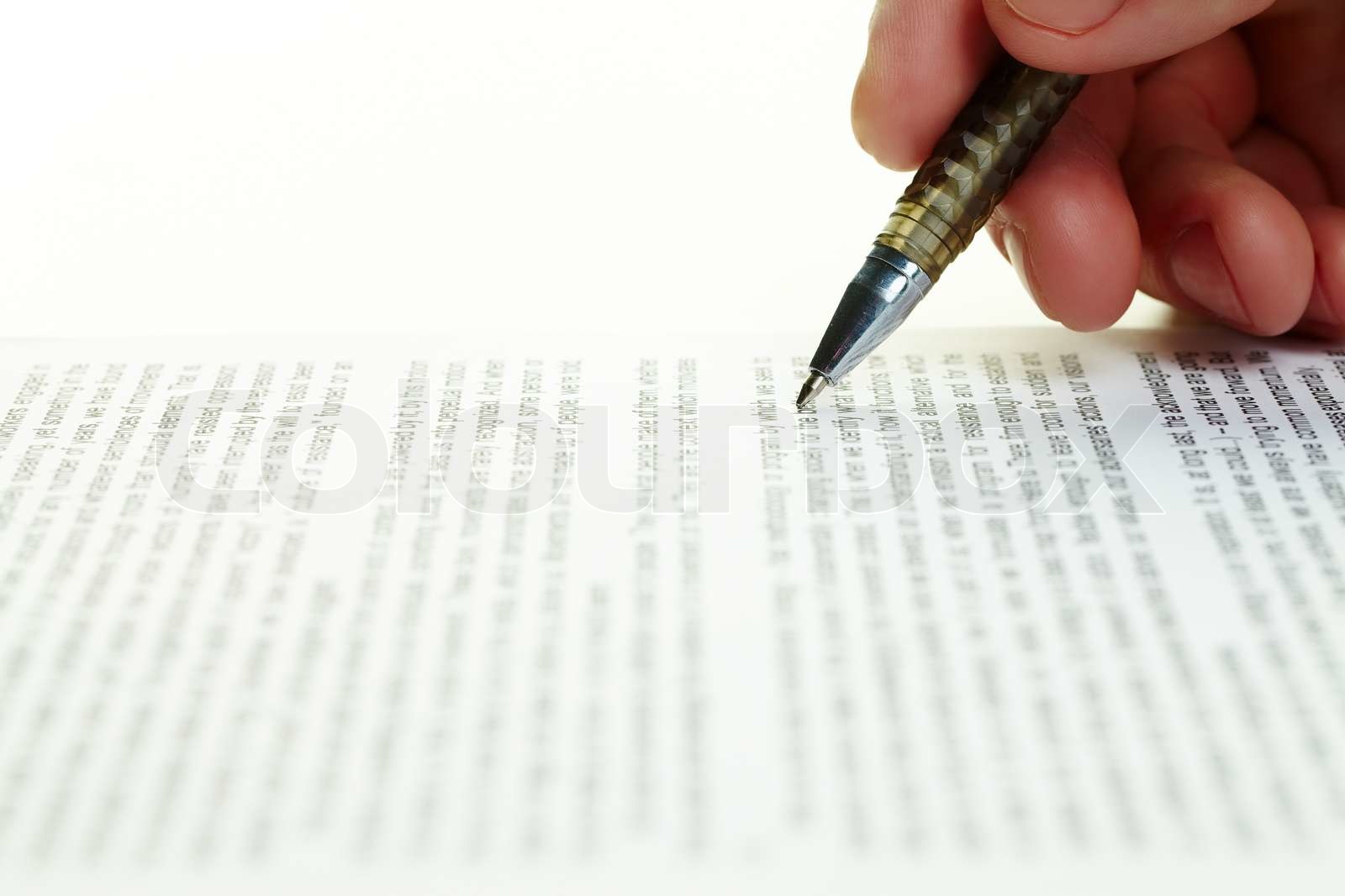 Paperwork | Stock image | Colourbox
