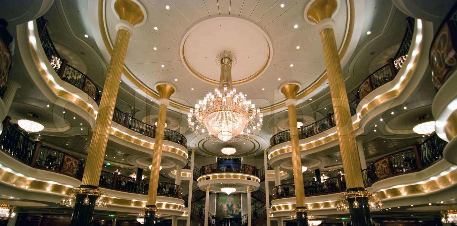 Cruise Ship Interior Stock Bild Colourbox
