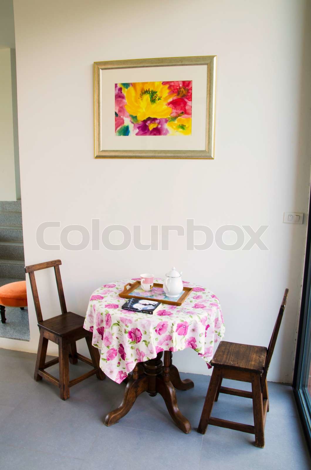Tea corner | Stock image | Colourbox