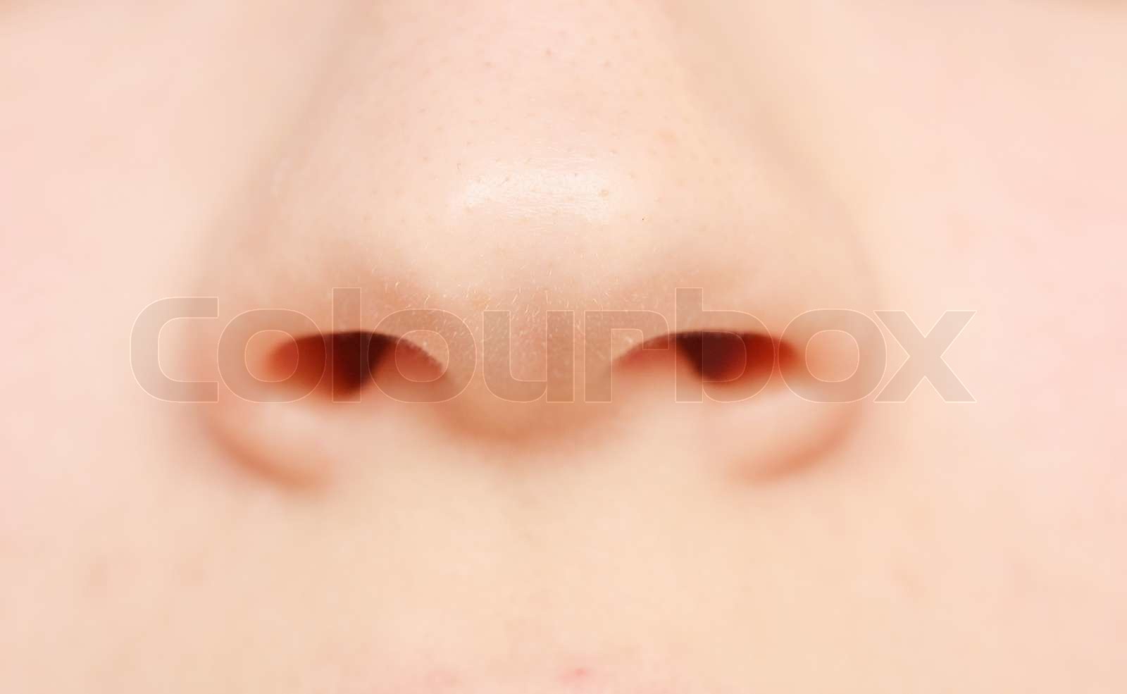 human nose | Stock image | Colourbox