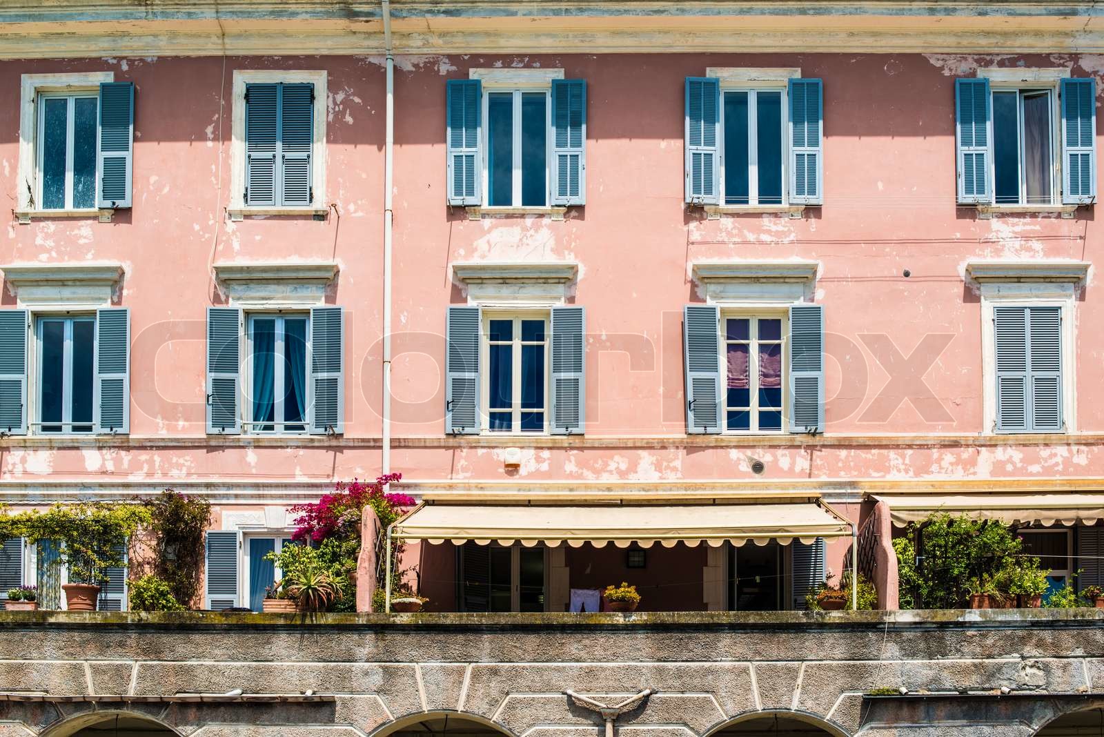 Beautiful Italian Facade | Stock image | Colourbox