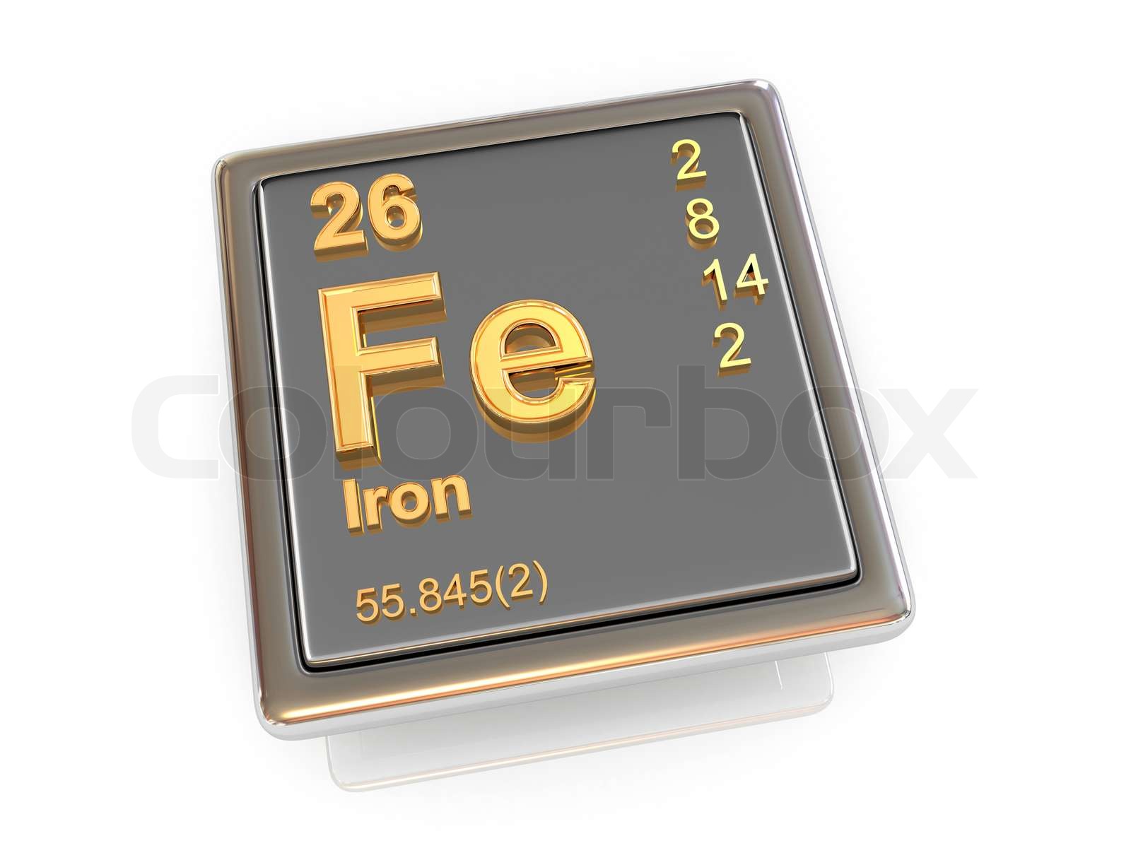 Iron grundstof | Stock foto | Colourbox