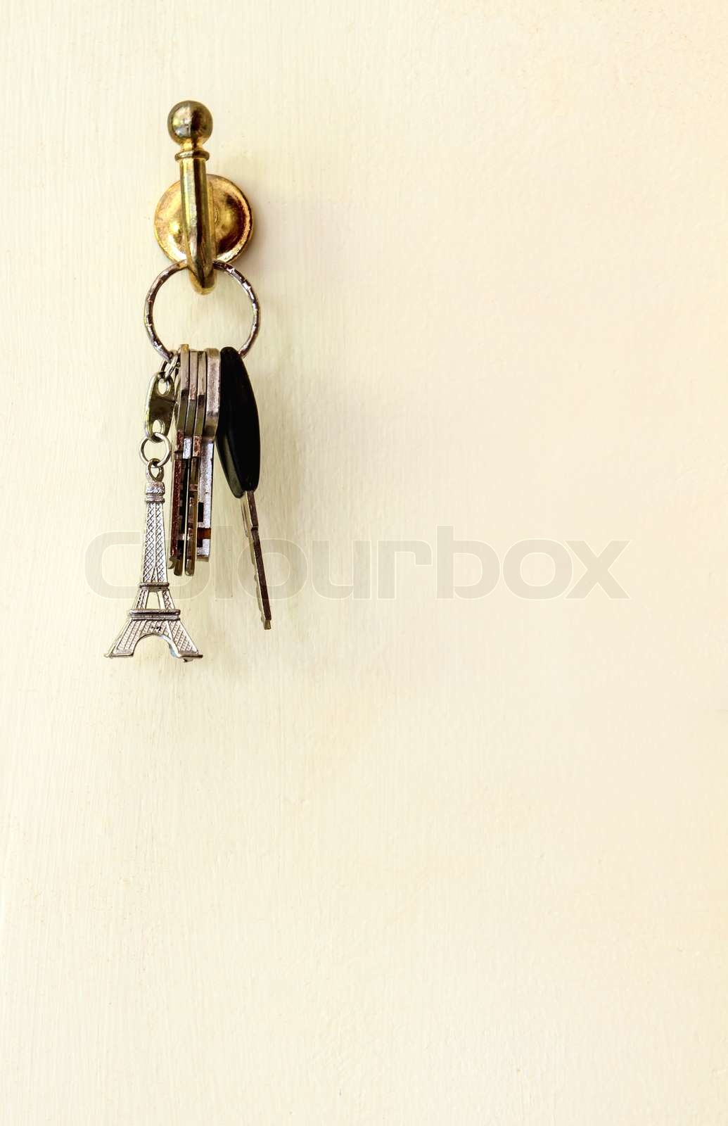 Eiffel Tower Keys And Other Stock Image Colourbox