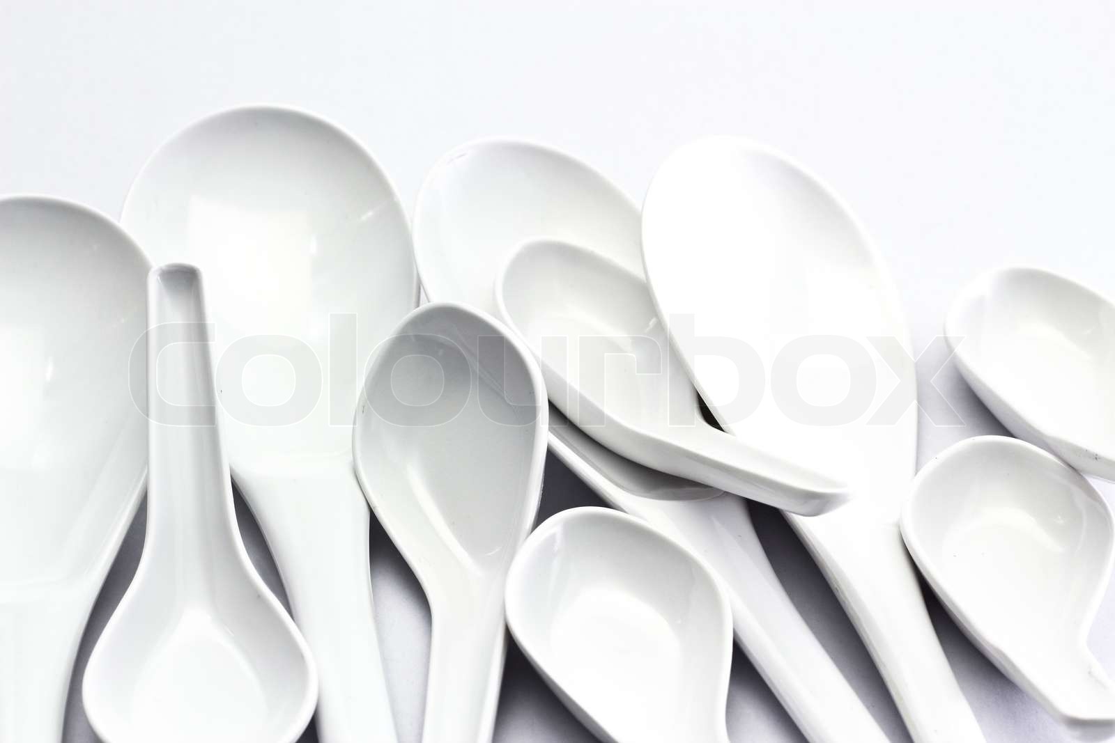 Spoon and ladle Stock image Colourbox