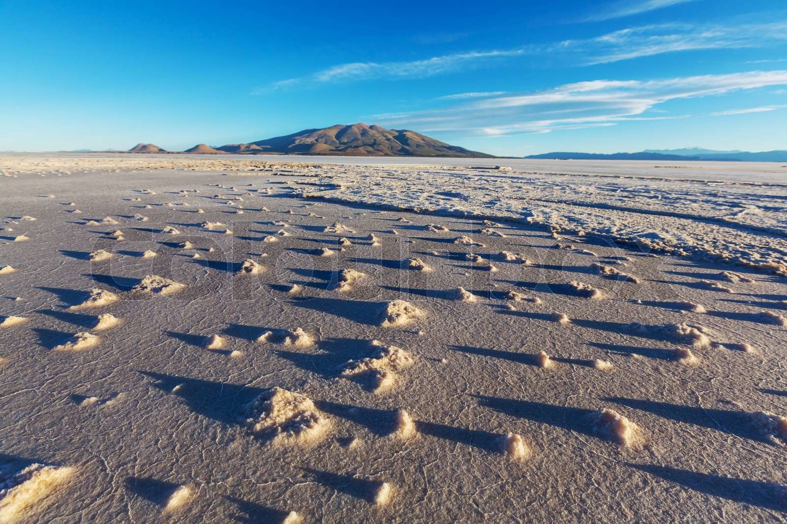 Salar de Uyuni Stock Bild Colourbox