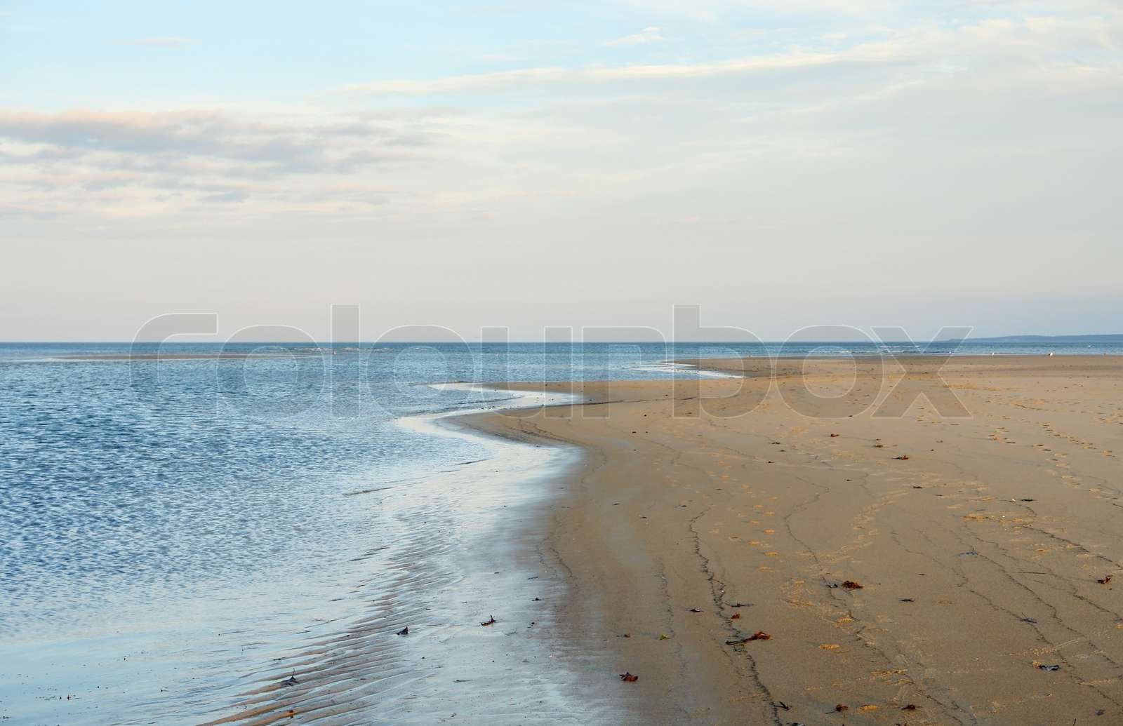 Crane Beach Küstenlandschaft Stock Bild Colourbox