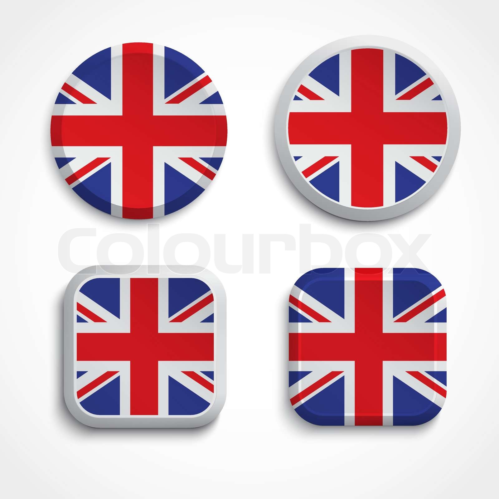 Akachafactory Pin – Flaggen-Button UK/Orkney, 2,2x1,6 Cm, Mit Resin-Dome Und Butterfly-Clasp