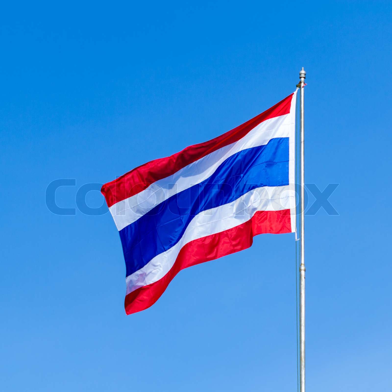 Thailand Flagge 20x30 Cm – Premium Bootsflagge, Polyester, Wetterfest