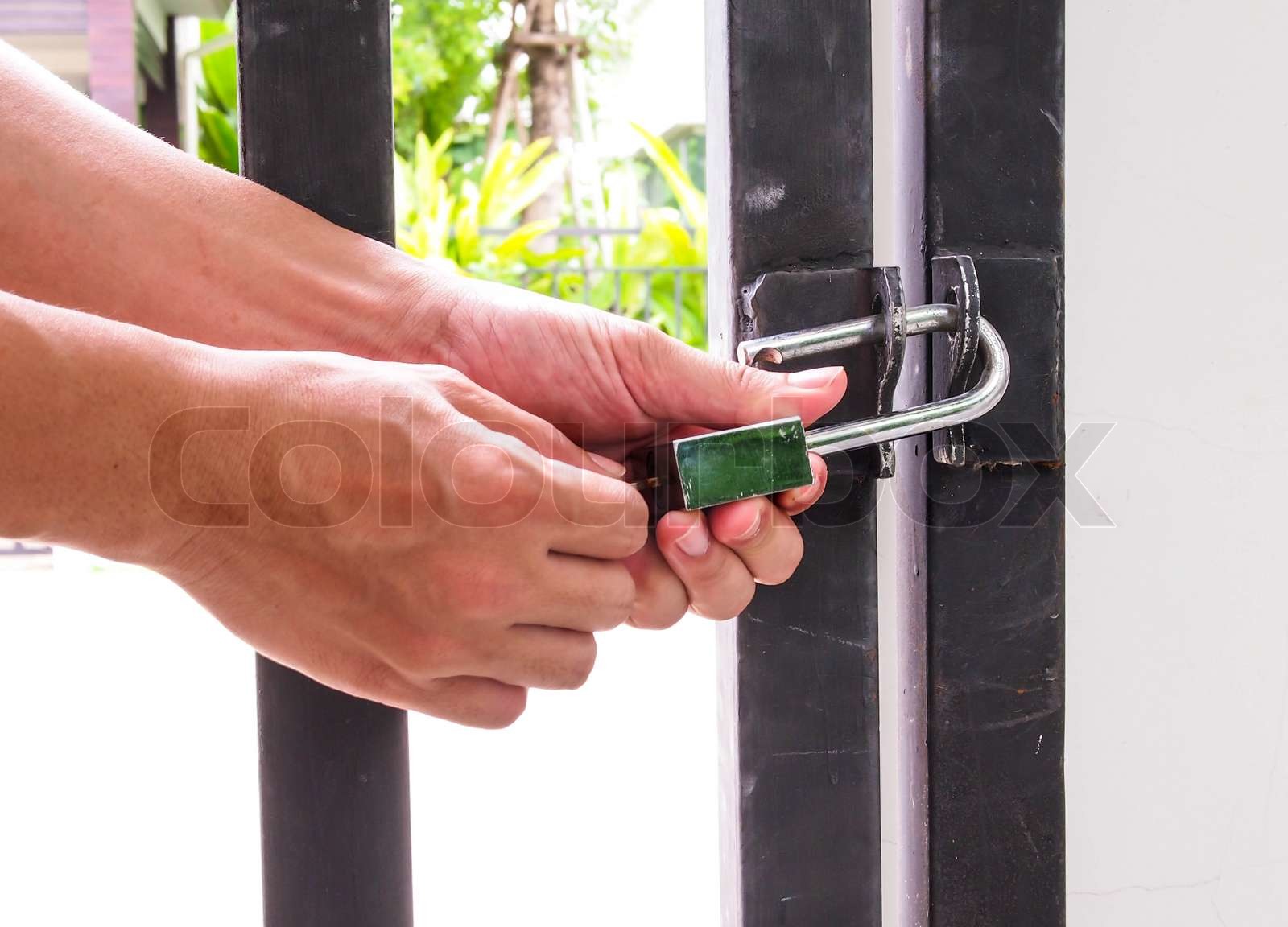 Sperren | Stock Bild | Colourbox