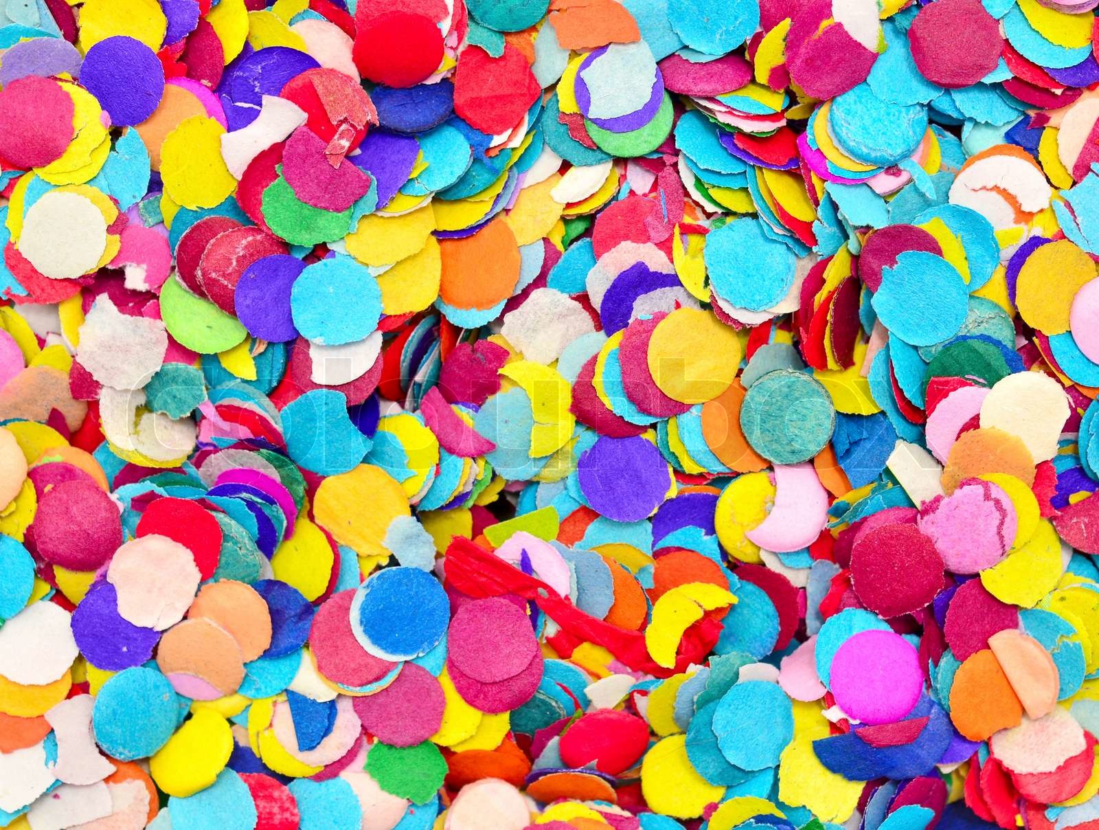 confetti Stock image Colourbox