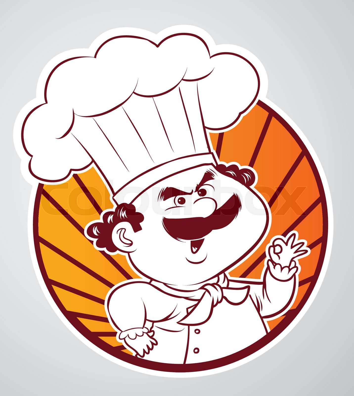 chef | Stock vector | Colourbox