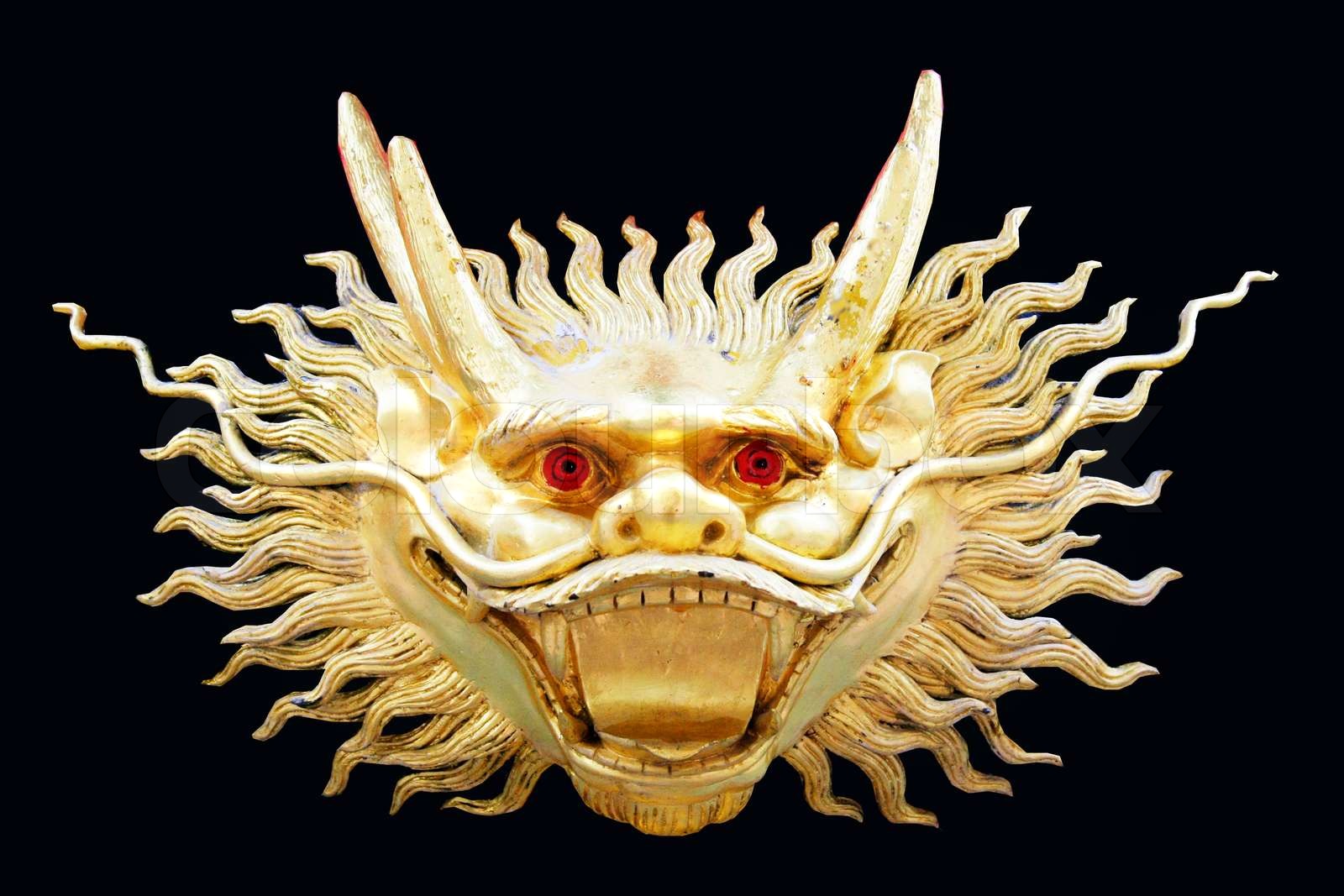 gold dragon | Stock image | Colourbox