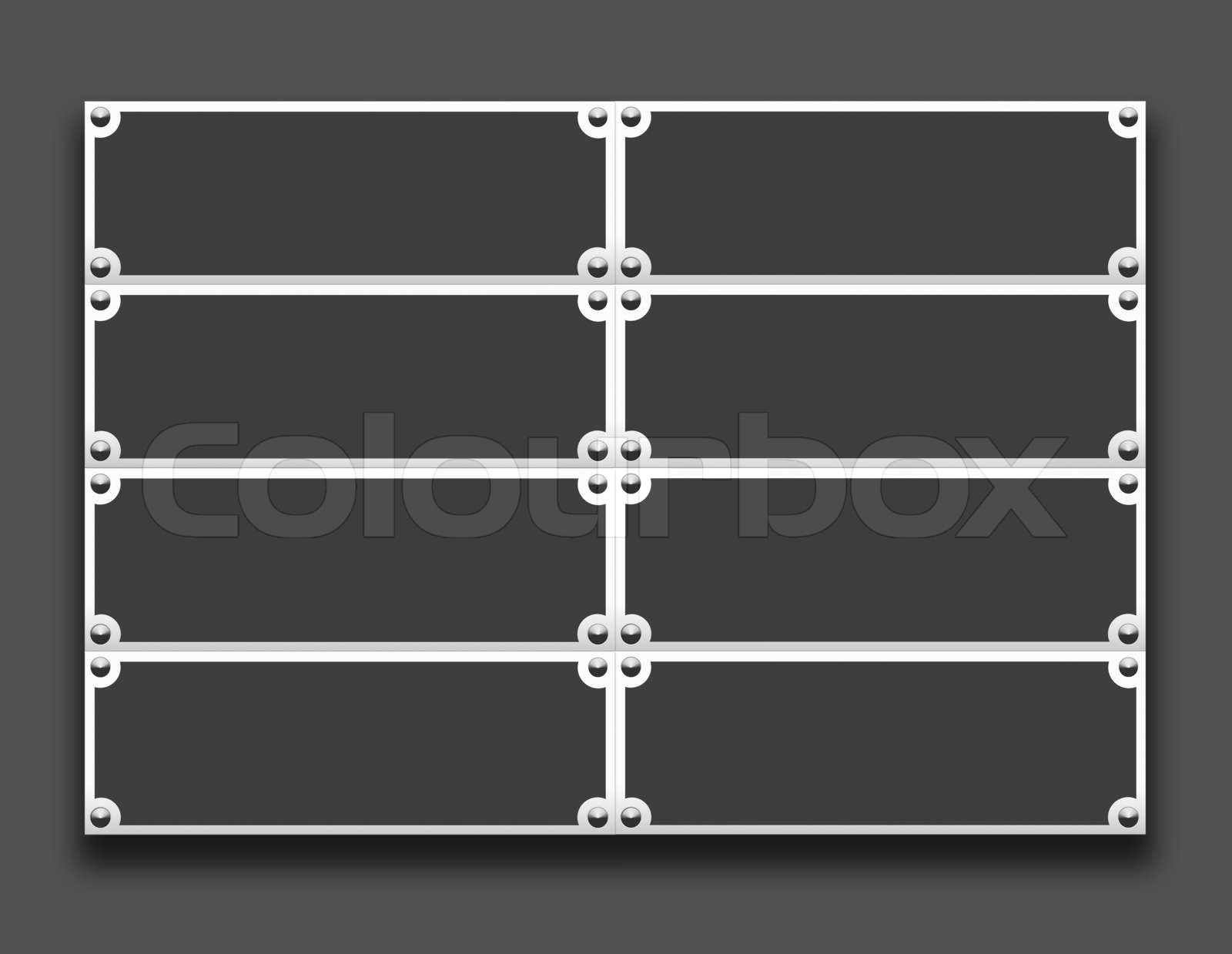 Metallic Border | Stock Bild | Colourbox