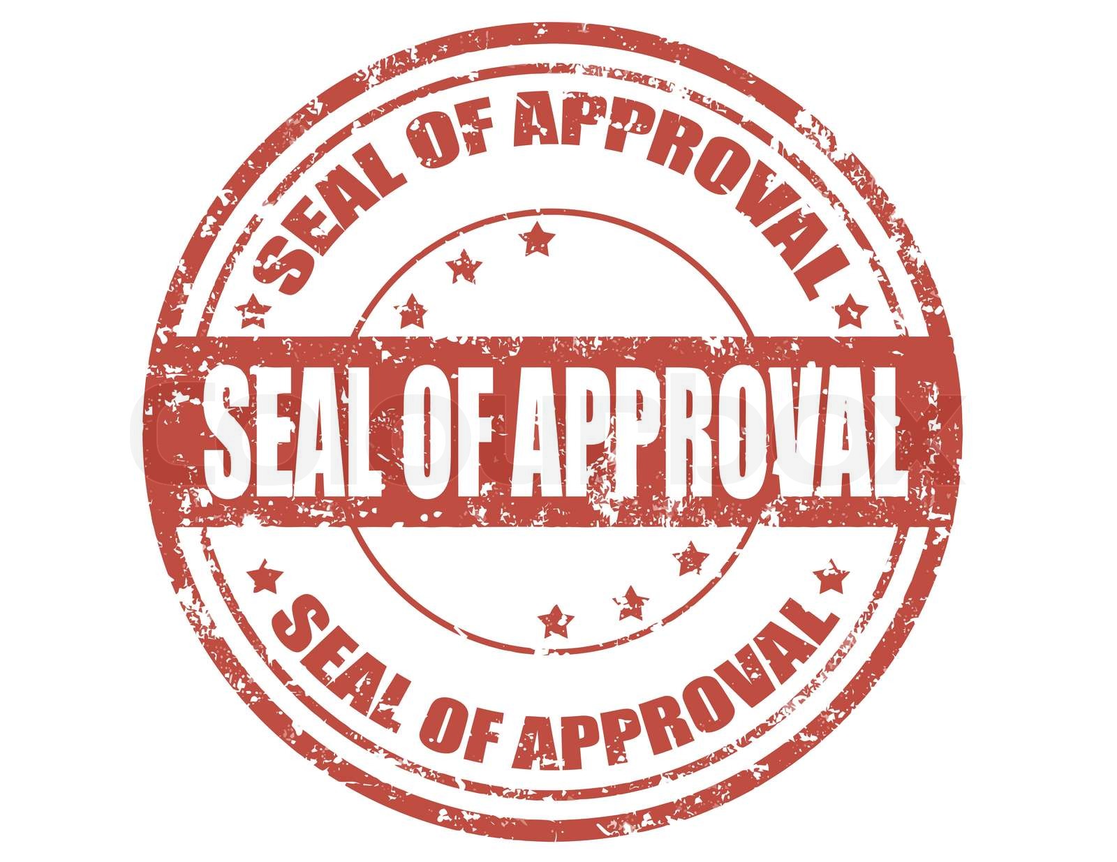 Seal Of Approval Stamp Seal Of Approval WCNOO