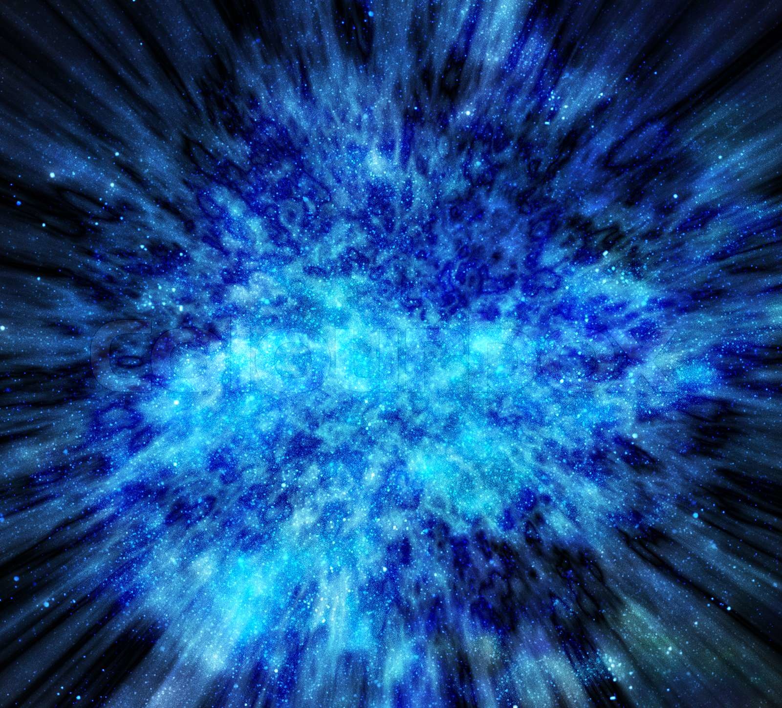 illustration of space with multiple stars | Stock image | Colourbox