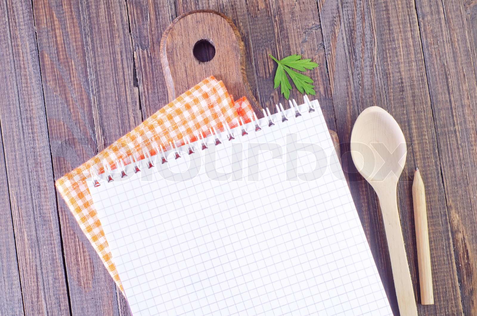 note for recipe | Stock image | Colourbox