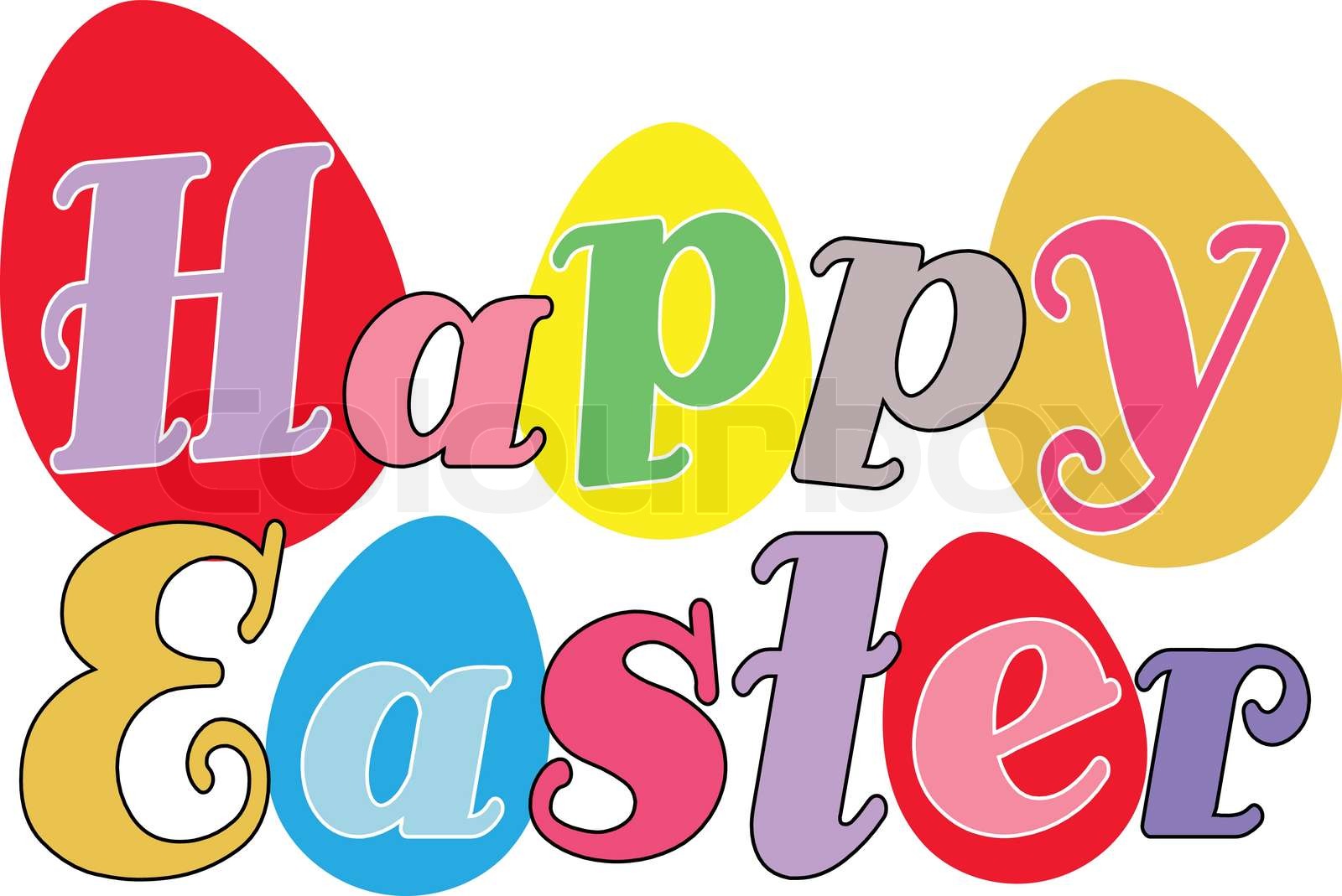 HAPPY EASTER | Stock vector | Colourbox