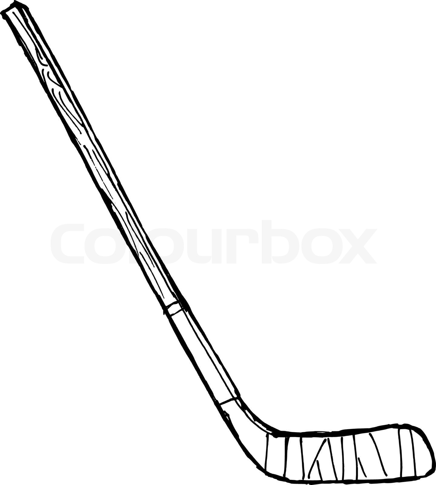 hockey stick | Stock vector | Colourbox