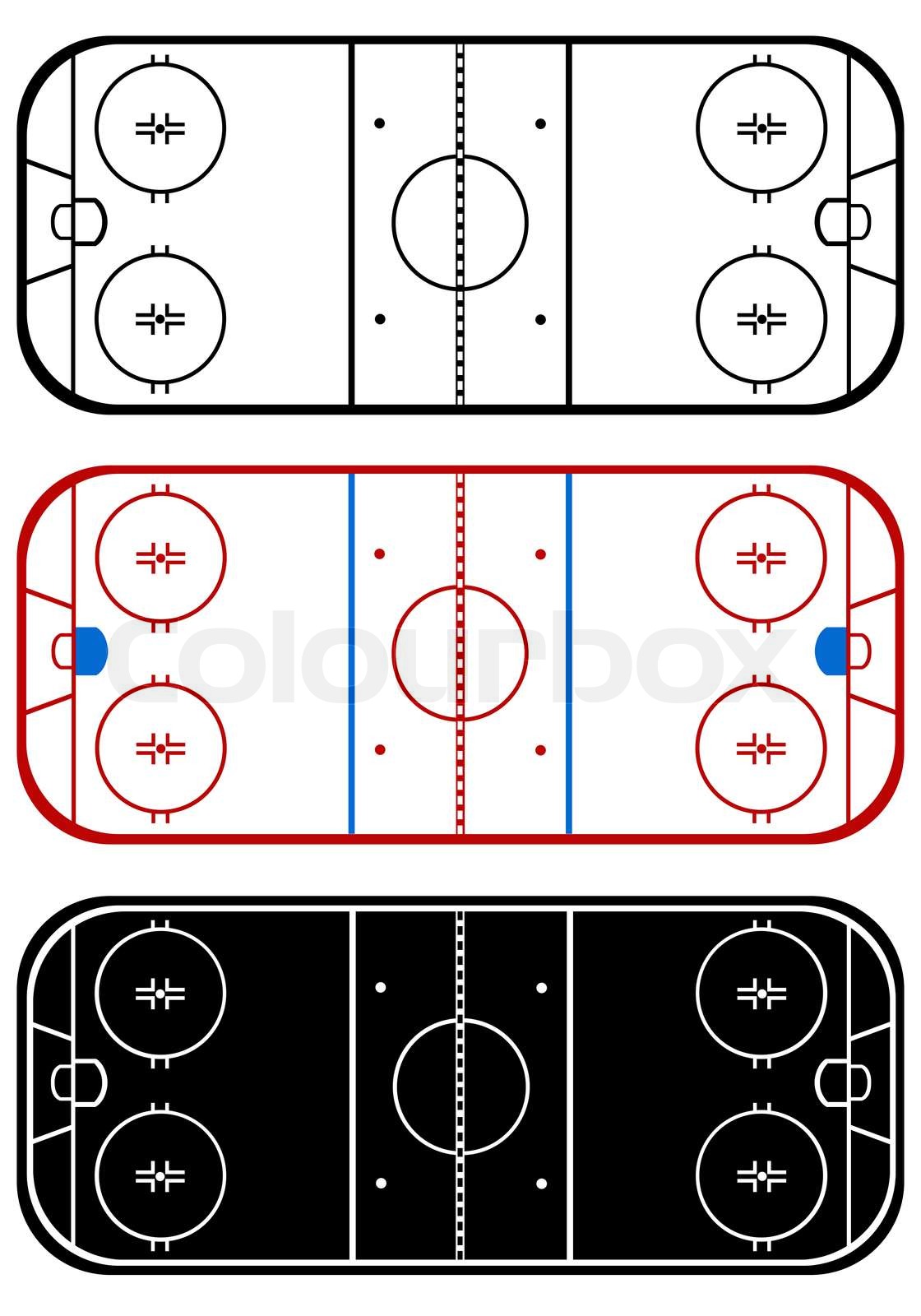 Ice Hockey Field | Stock image | Colourbox