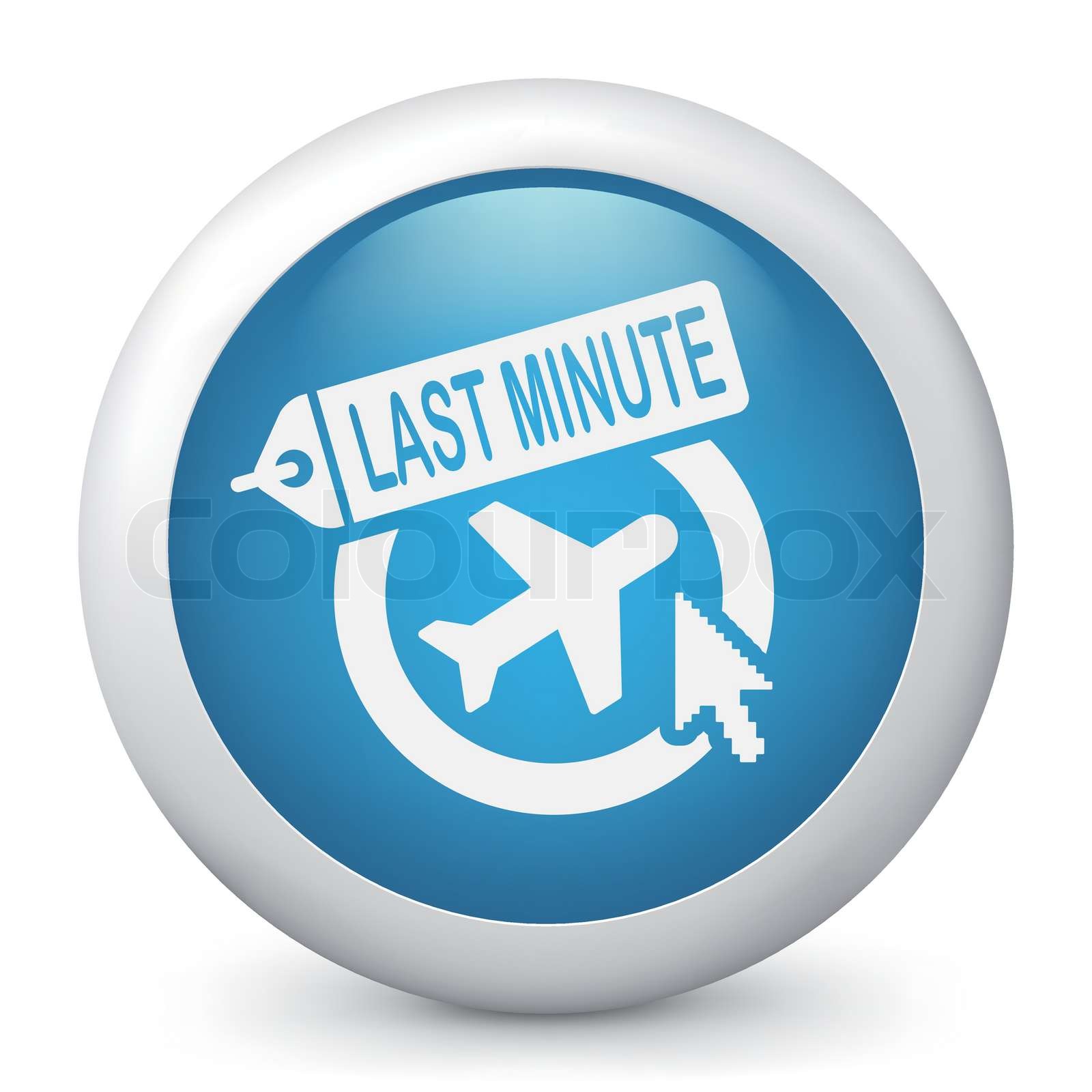 last-minute-airline-link-icon-stock-vector-colourbox