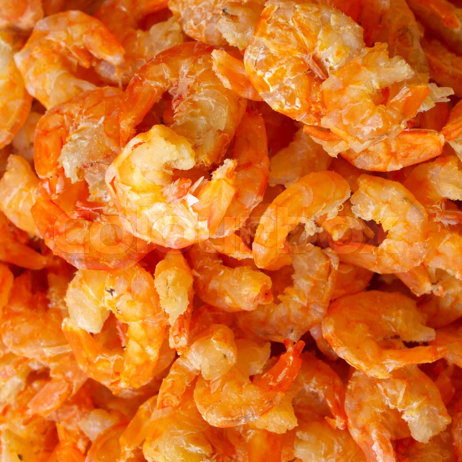 dried shrimp Stock image Colourbox