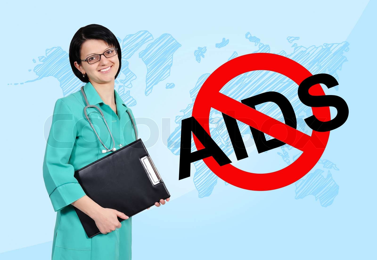no aids concept | Stock image | Colourbox