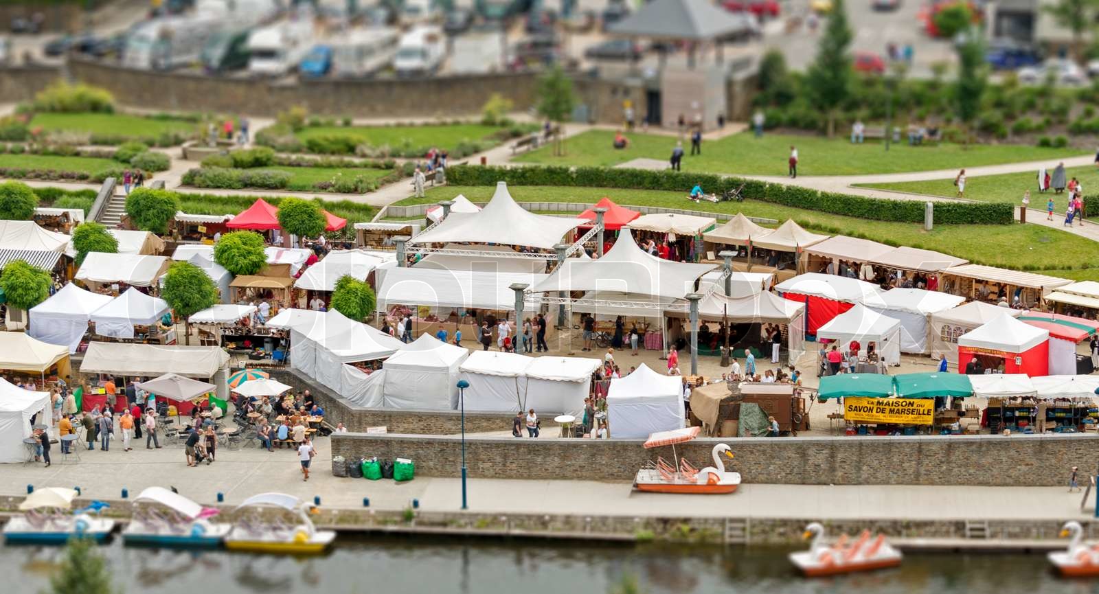 belgium city bouillon Stock image Colourbox