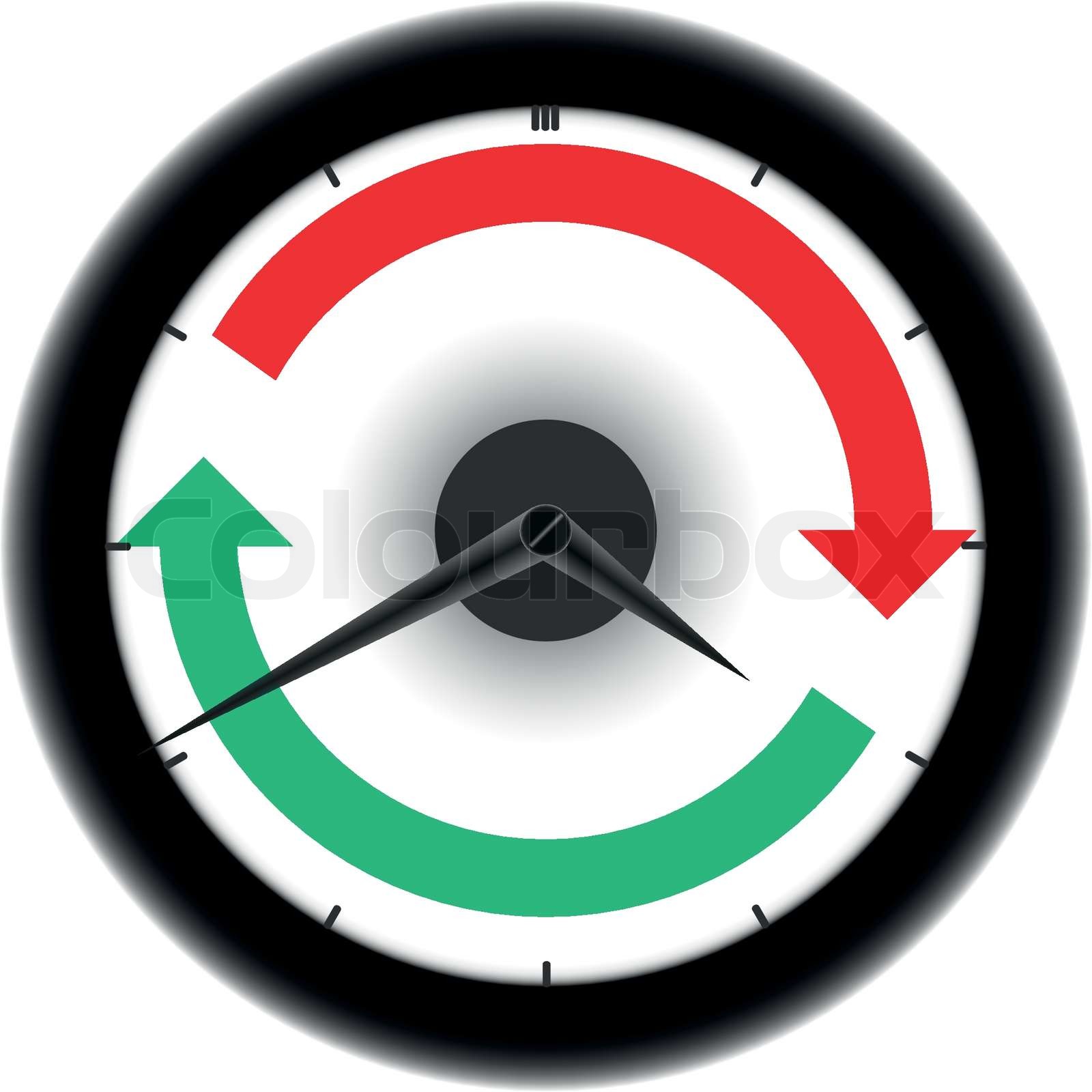 Clockwise Stock vector Colourbox