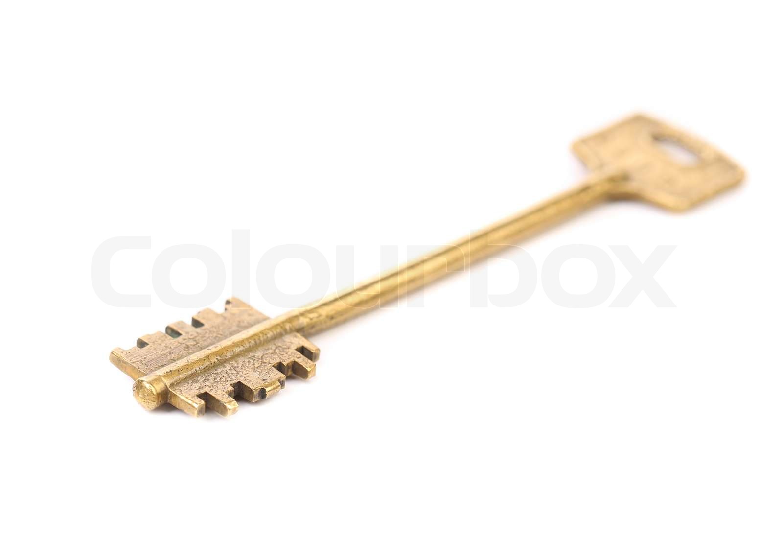 Bronze key | Stock image | Colourbox