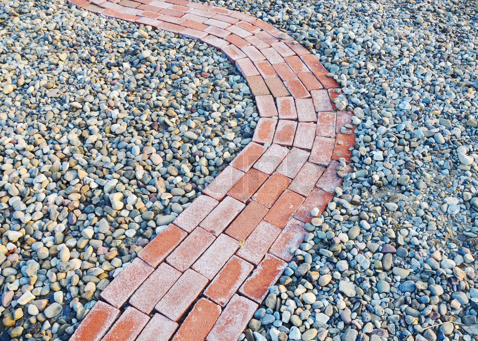 Brick Sidewalk Detail | Stock image | Colourbox