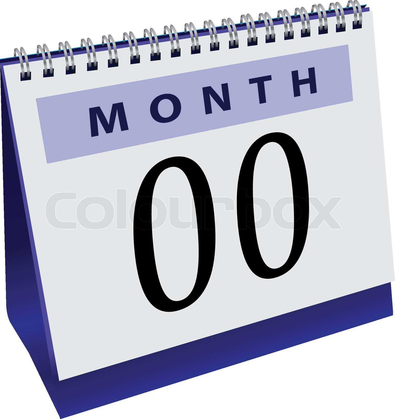 Tischkalender | Stock-Vektor | Colourbox