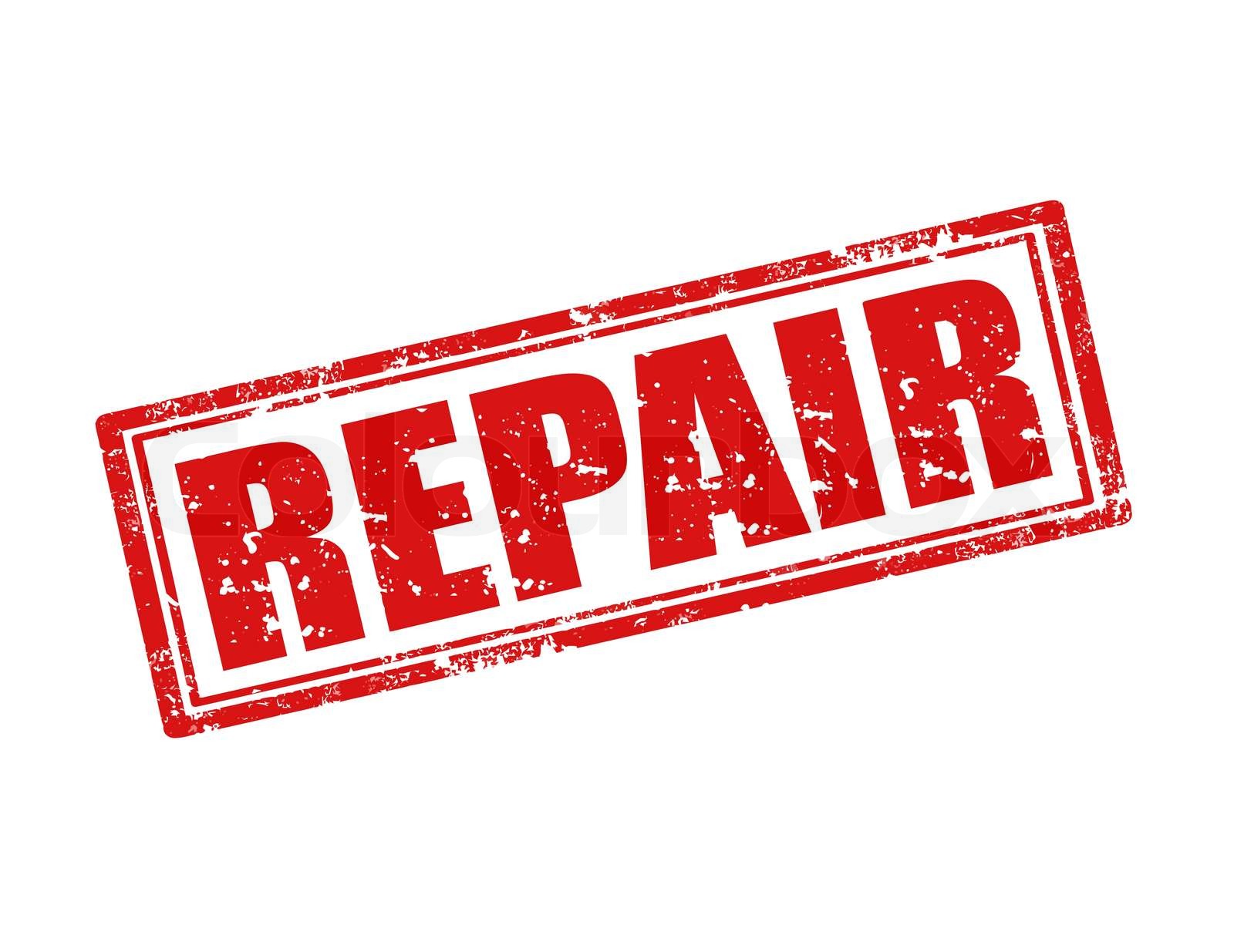 Repair-stamp | Stock vector | Colourbox
