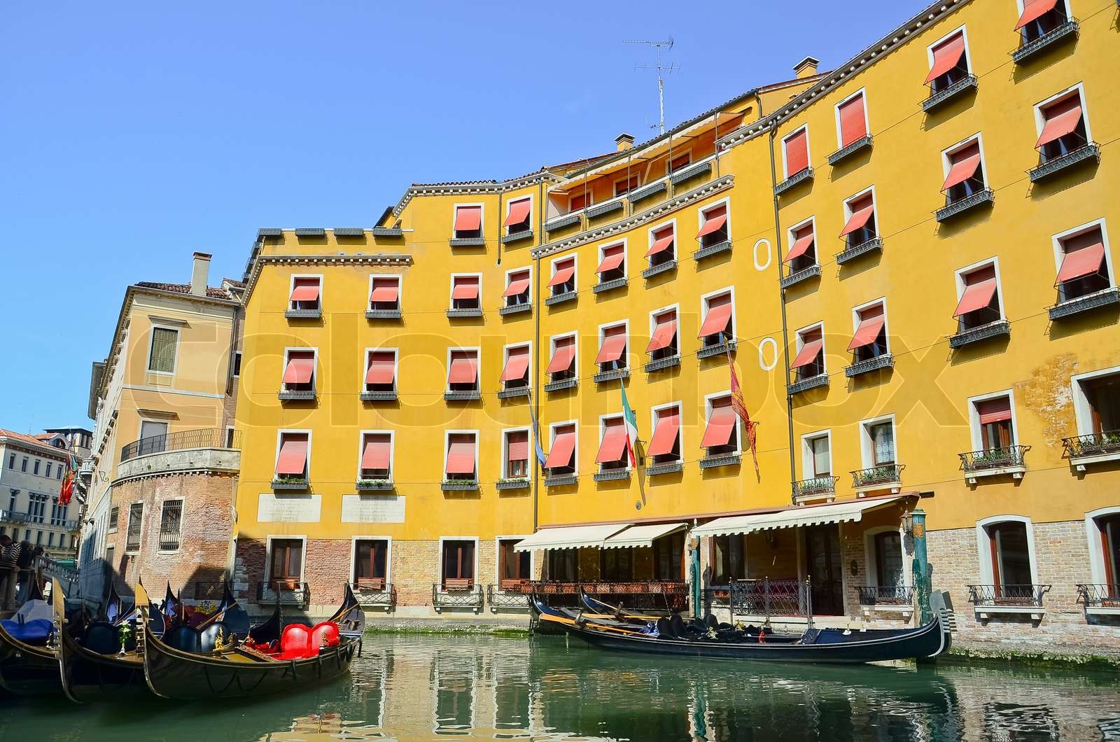 Gondola Stock image Colourbox