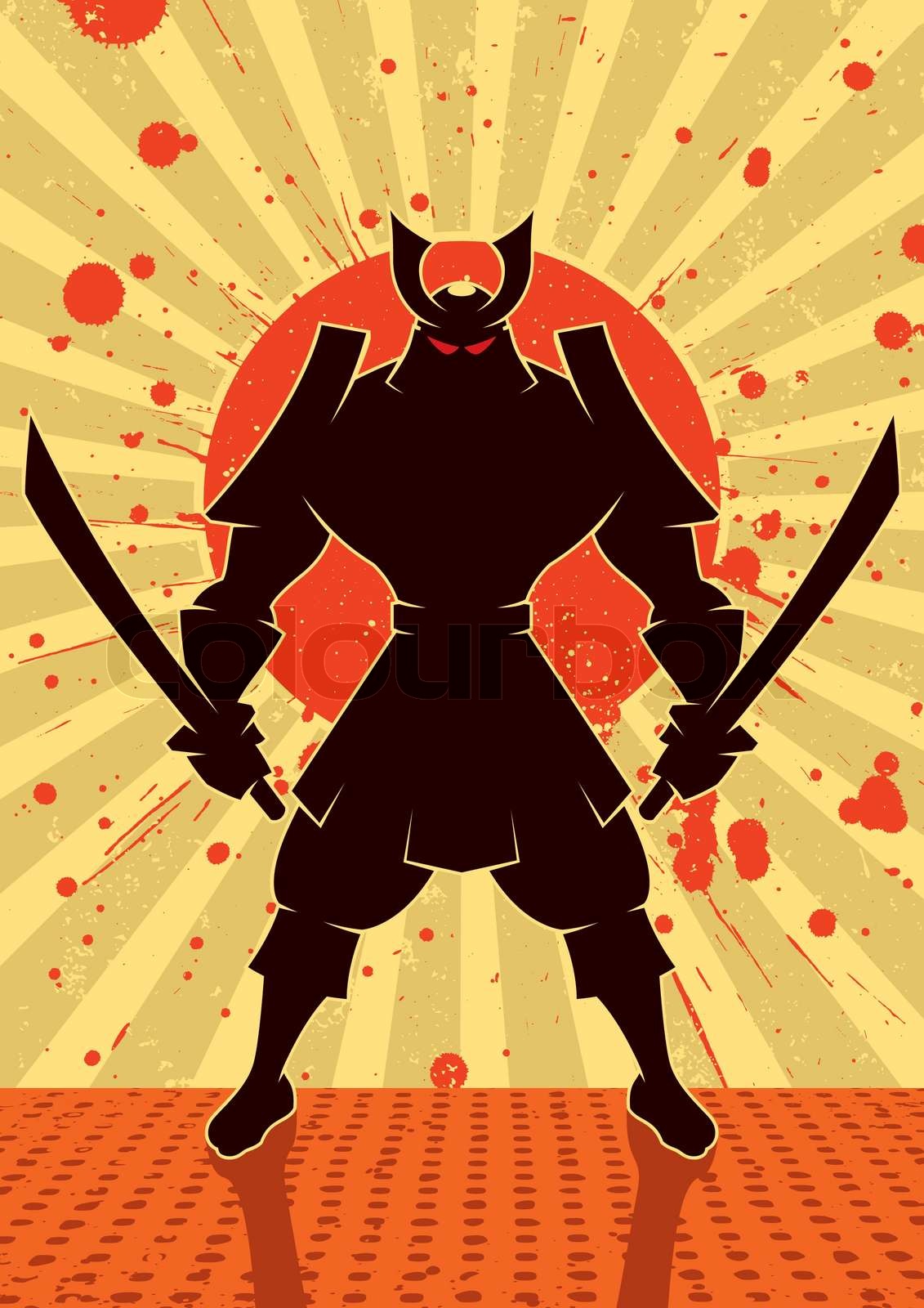 SHADOW - SAMURAIeps | Stock-Vektor | Colourbox