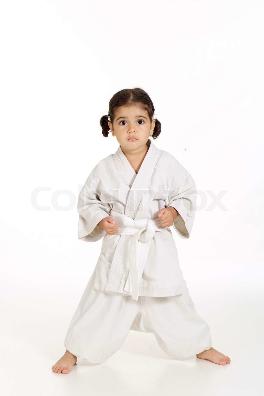 judo young girl | Stock image | Colourbox