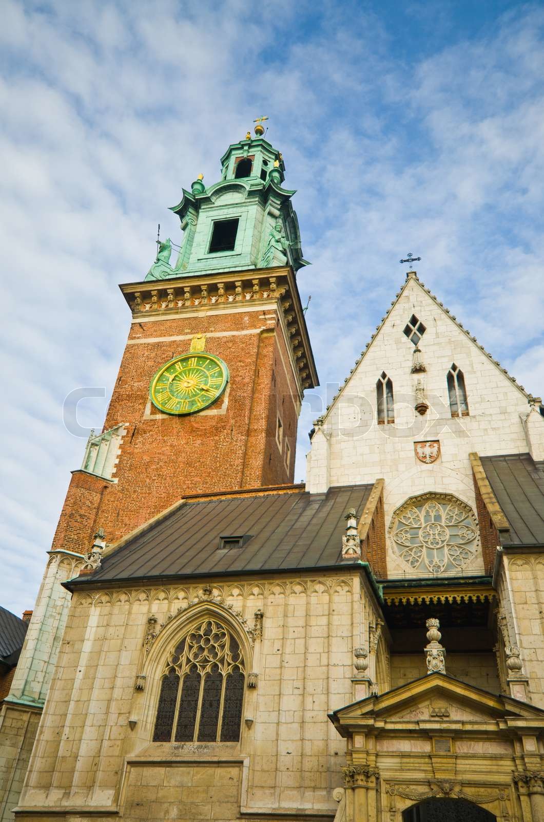 die Basilika St. Stanislaus und Wenzel oder WawelKathedrale auf dem