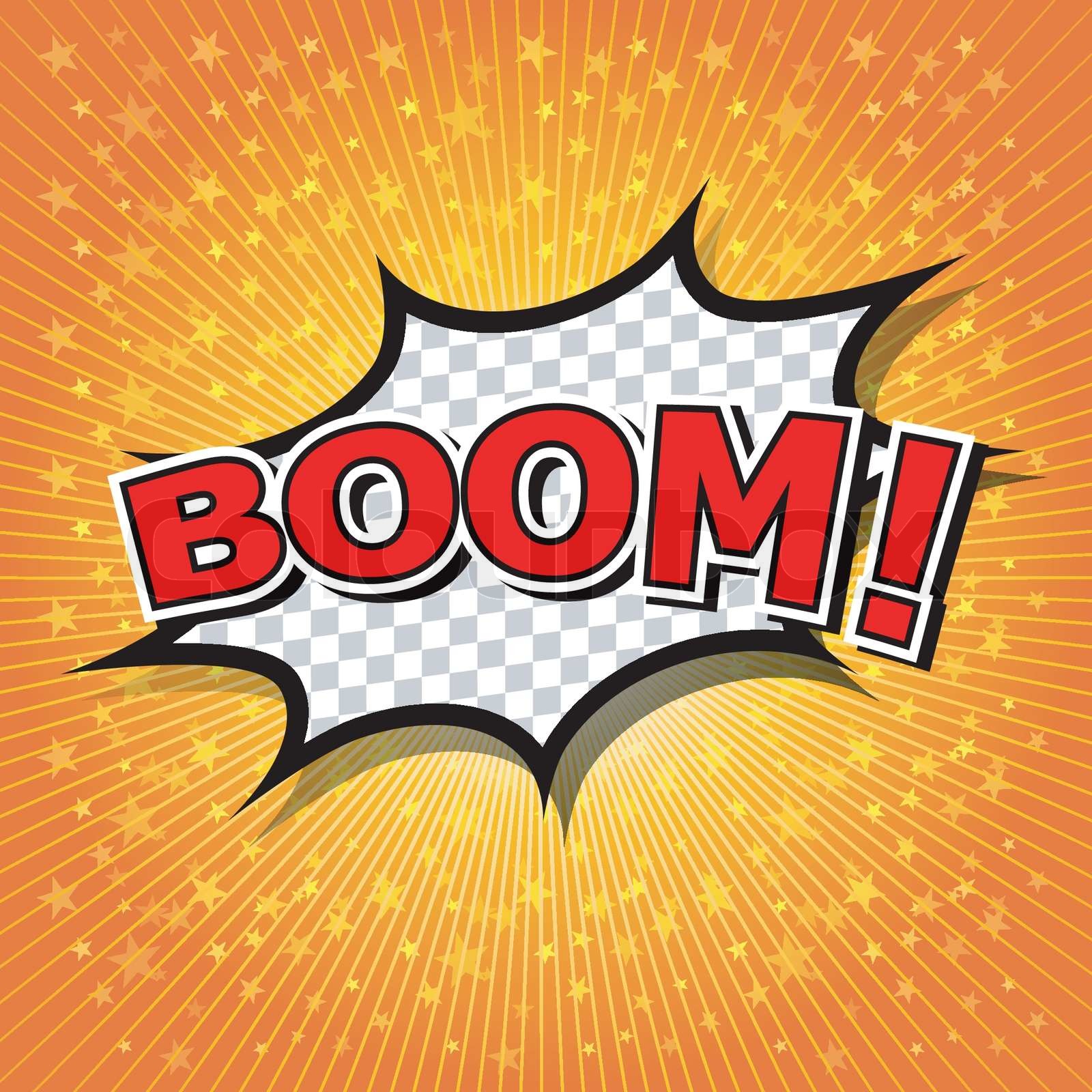 Boom! | Stock-Vektor | Colourbox