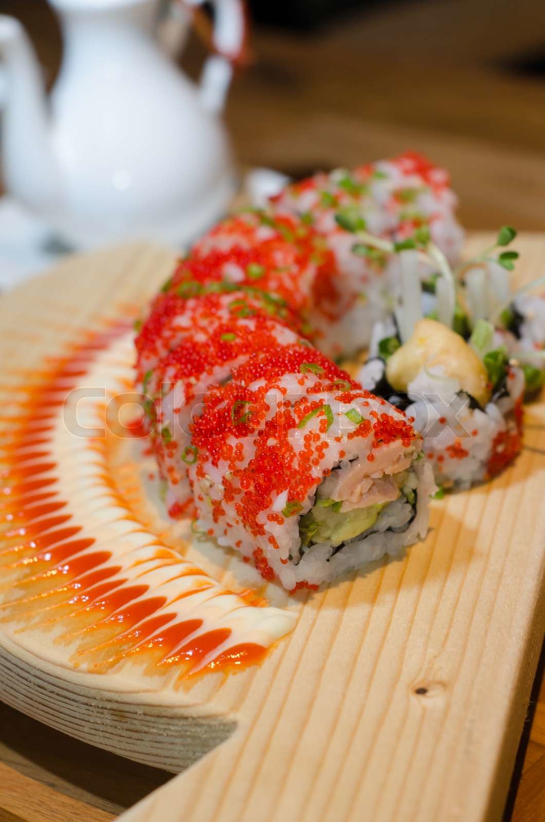 Japanese sushi rolls | Stock image | Colourbox