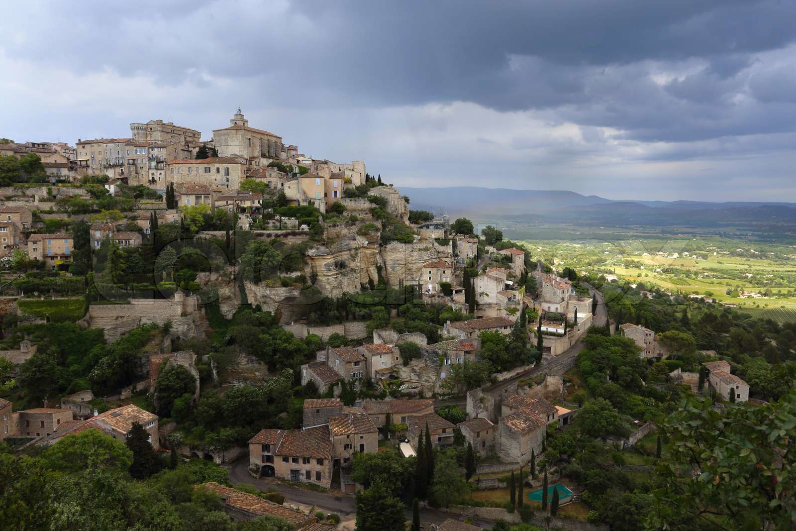 Gordes | Stock image | Colourbox