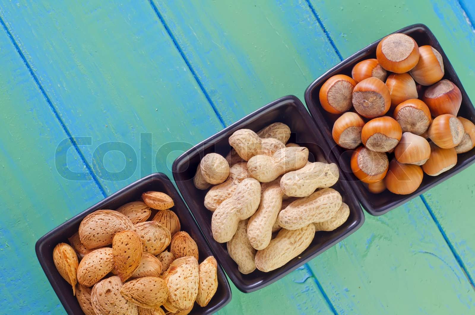 nuts Stock image Colourbox