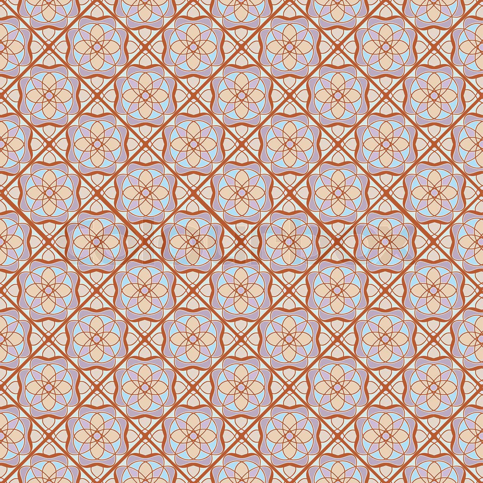 Mosaic Background Stock image Colourbox