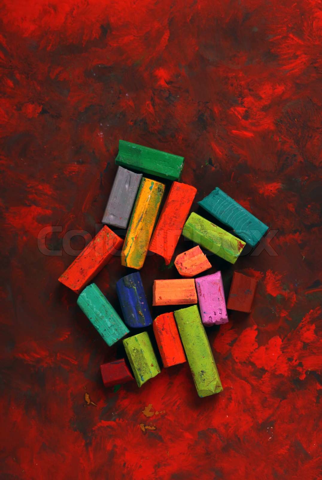 Pastelle Stock Bild Colourbox