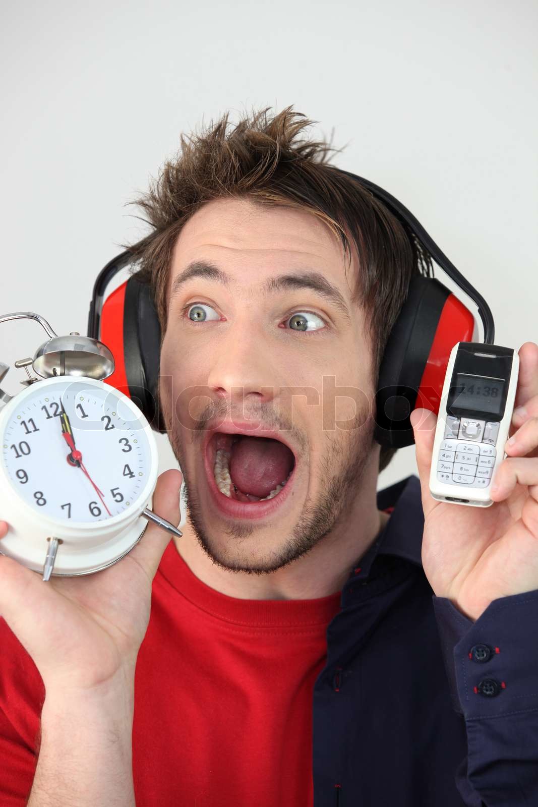 too much noise | Stock image | Colourbox