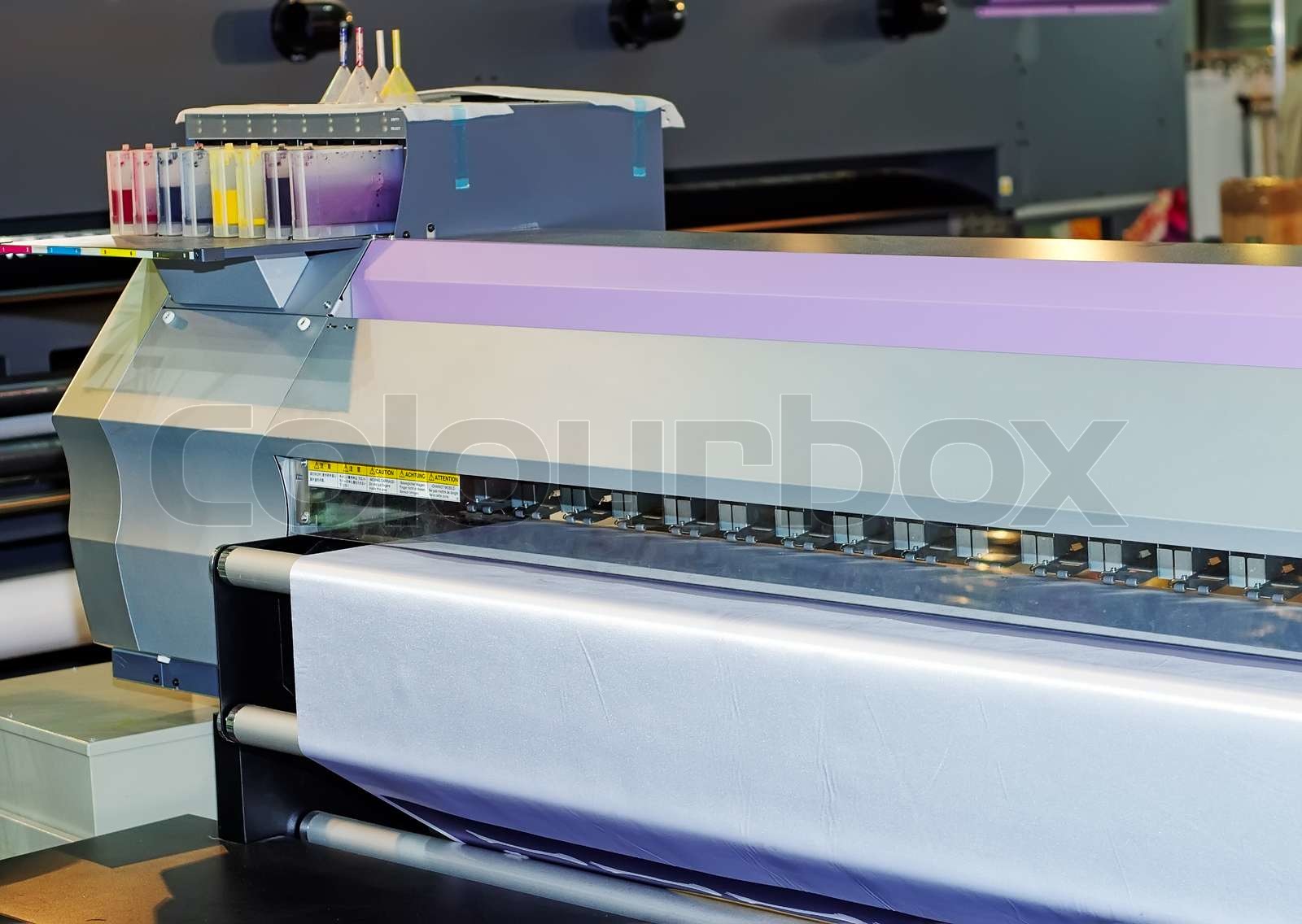 Large format inkjet printers | Stock image | Colourbox