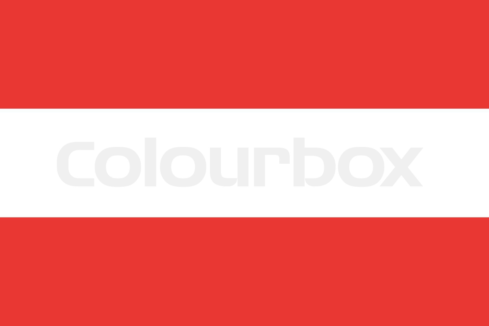 Original und einfache Österreich Flagge isoliert Vektor in den